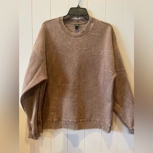Wild Fable Distressed Sweatshirt